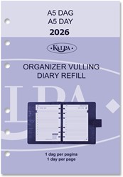 Agendavulling 2021 Kalpa A5 1dag/1pagina