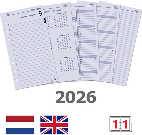 Agendavulling 2021 Kalpa Personal Standaard 1dag/1pagina-2