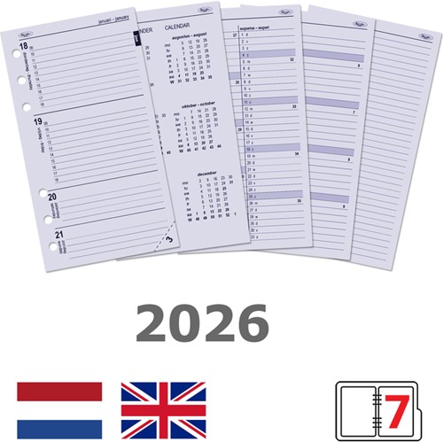Agendavulling 2021 Kalpa Personal Standaard 7dag/2pagina's-2
