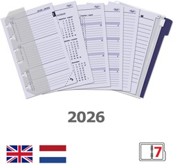 Agendavulling 2021 Kalpa Pocket Junior jaardoos 7dag/2pagina's