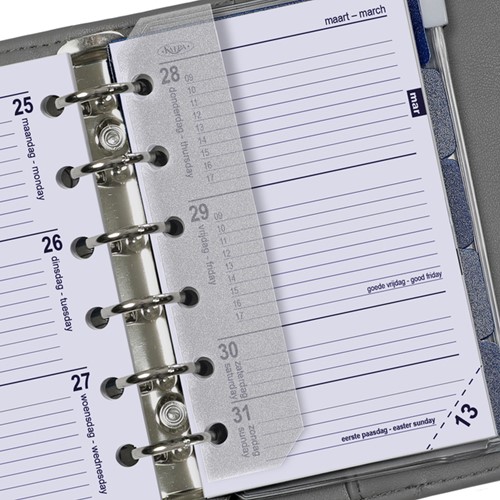 Agendavulling 2021 Kalpa Pocket Junior jaardoos 7dag/2pagina's-2