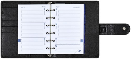 Agenda 2020-2021 organizer Kalpa Pocket Junior runderleer Keta zwart-3