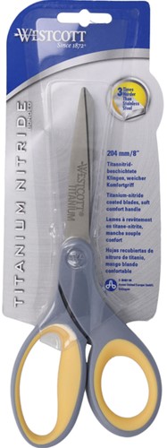 Schaar Westcott Titanium 210mm met softgrip-2