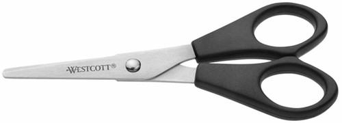 Schaar Westcott Buro 130mm RVS met kunststof grip