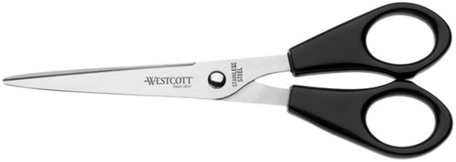 Schaar Westcott Buro 155mm RVS met kunststof grip