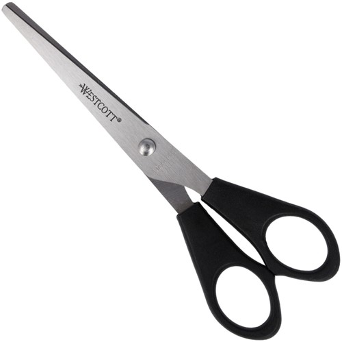 Schaar Westcott Buro 155mm RVS met kunststof grip-3