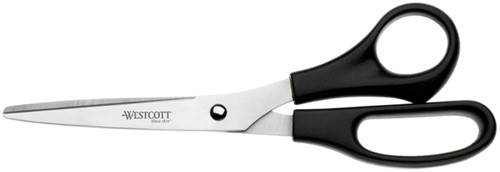 Schaar Westcott Buro 210mm RVS met kunststof grip groot oog