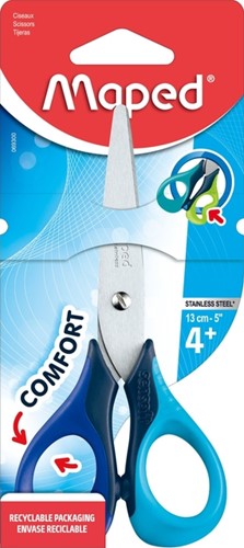 Schaar Maped 130mm Sensoft assorti rechtshandig-2