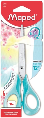 Schaar Maped 160mm Sensoft pastel