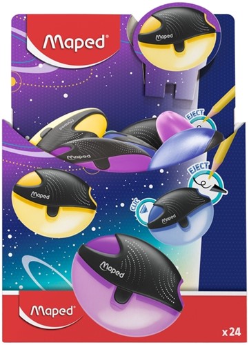 Puntenslijper Maped Galactic 1gaats display à 24stuks ass-2