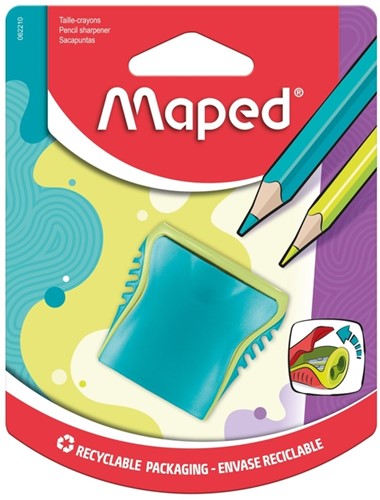 Puntenslijper Maped Boogy 2-gaats op blister-2