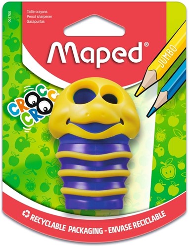 Puntenslijper Maped Croc 2-gaats op blister-3