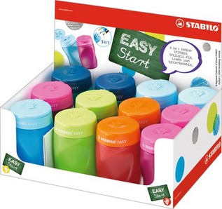 Puntenslijper STABILO Easy 4500 display à 12 kleuren-3