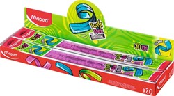 Liniaal Maped 027900 Twist'n flex 300mm assorti