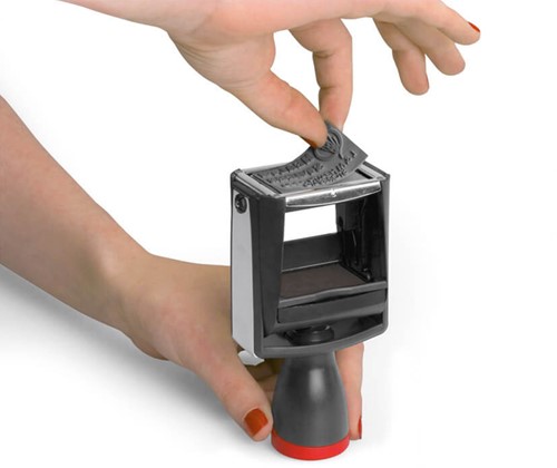 Tekststempel Colop 2300 +bon 7regels 44x29mm-2