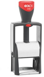 Tekststempel Colop 2100 +bon 6regels 41x24mm