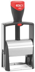 Tekststempel Colop 2600 +bon 8regels 58x37mm