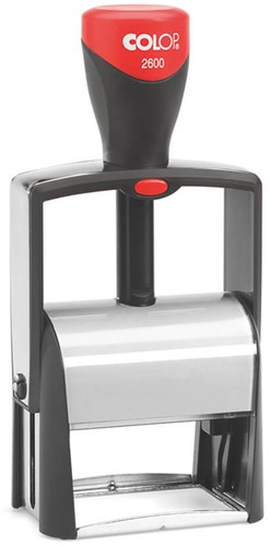 Tekststempel Colop 2600 +bon 8regels 58x37mm