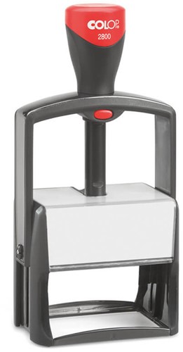 Tekststempel Colop 2800 +bon 10regels 68x49mm