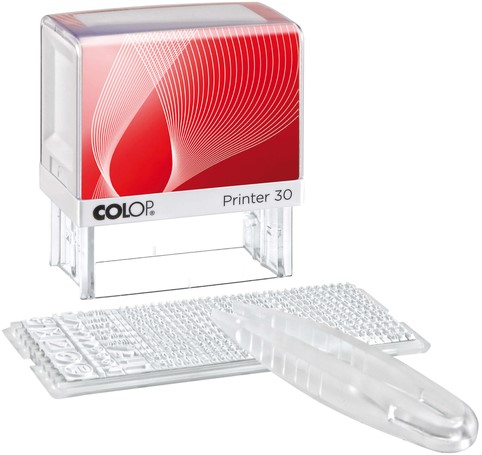 Tekststempel Colop Printer 30/1 5regels 47x18mm