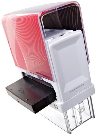 Woordstempel Colop Printer 20 vertrouwelijk rood-3