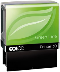 Tekststempel Colop 30 green line+bon 5regels 47x18mm