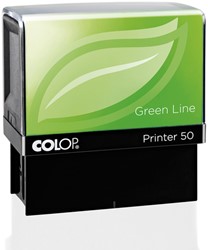 Tekststempel Colop 50 green line+bon 7regels 69x30mm
