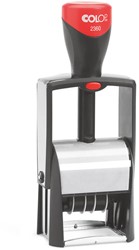 Woord-datumstempel Colop 2360 +bon 30x45
