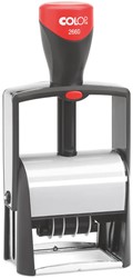 Woord-datumstempel Colop 2660 +bon 36x56