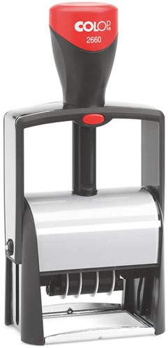 Woord-datumstempel Colop 2660 +bon 36x56