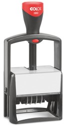 Woord-datumstempel Colop 2860 +bon 46x66