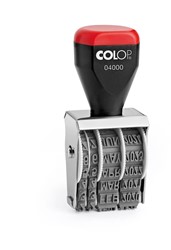 Datumstempel Colop 04000 niet zelfinktend 4mm
