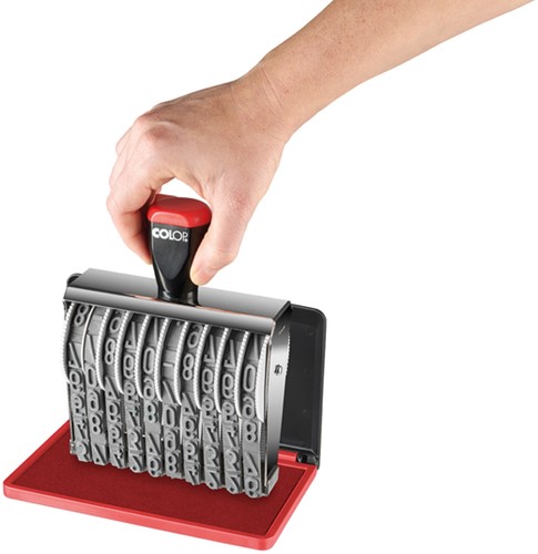 Stempelkussen Colop micro 3 16x9cm rood-3