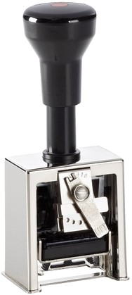Numeroteur Reiner B2 13043 6 cijfers 5.5mm metaal-2