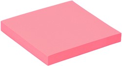 Memoblaadjes Quantore 76x76mm neon roze