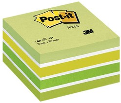Memoblok Post-it 2030 76x76mm kubus ultra assorti-3