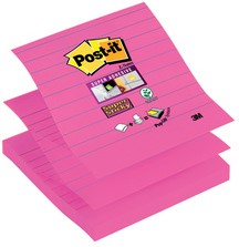 Memoblok Post-it Z-Notes S440 Super Sticky 100x100mm geel 5 stuks-2