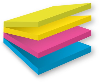 Memoblok 3M Post-it 20148BYPG Super Sticky smart kubus 76x76mm Rio-2