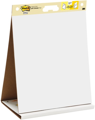 Meeting chart 3M Post-it 563DE 508x584mm blanco