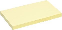 Memoblok Quantore 75x125mm geel