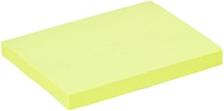 Memoblaadjes Quantore 76x101mm geel