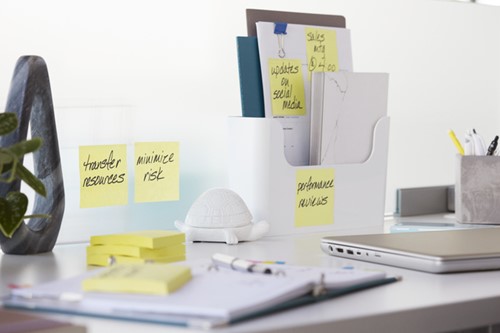 Memoblok 3M Post-it 655-P16 Super Sticky 76x127mm geel 14+2 gratis-2