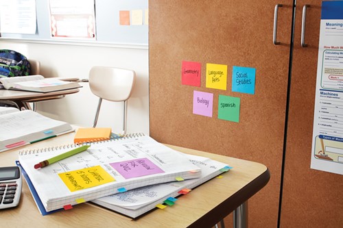 Memoblokdispenser 3M tbv Post-it Z-Notes 76x76mm beer-3