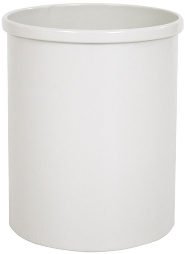 Papierbak Vepabins rond 15liter gebroken wit