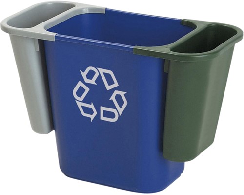 Afvalbak blauw 26liter-2