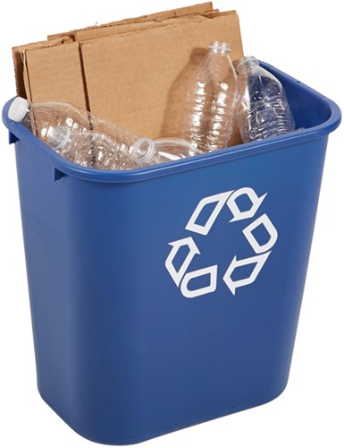 Afvalbak blauw 26liter-3