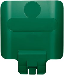 Paneel Slim Jim Recyclestation groen