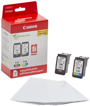 Inktcartridge Canon PG-545 + CL-546 zwart + kleur-3