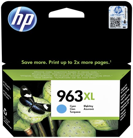 Inktcartridge HP 3JA27AE 963XL blauw HC