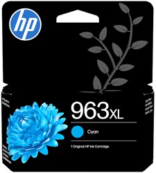 Inktcartridge HP 3JA27AE 963XL blauw